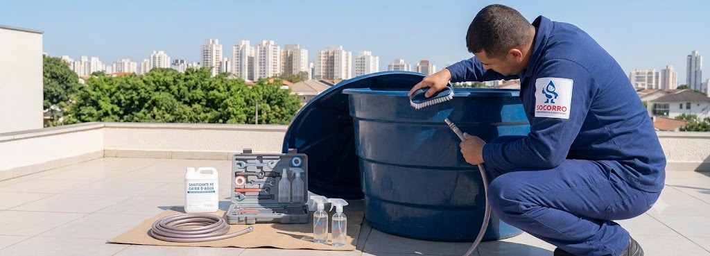Limpeza de Caixa D'água em Tijucas