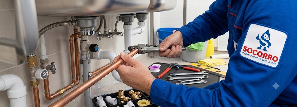Profissional realizando Serviços de Hidráulica em Tijucas